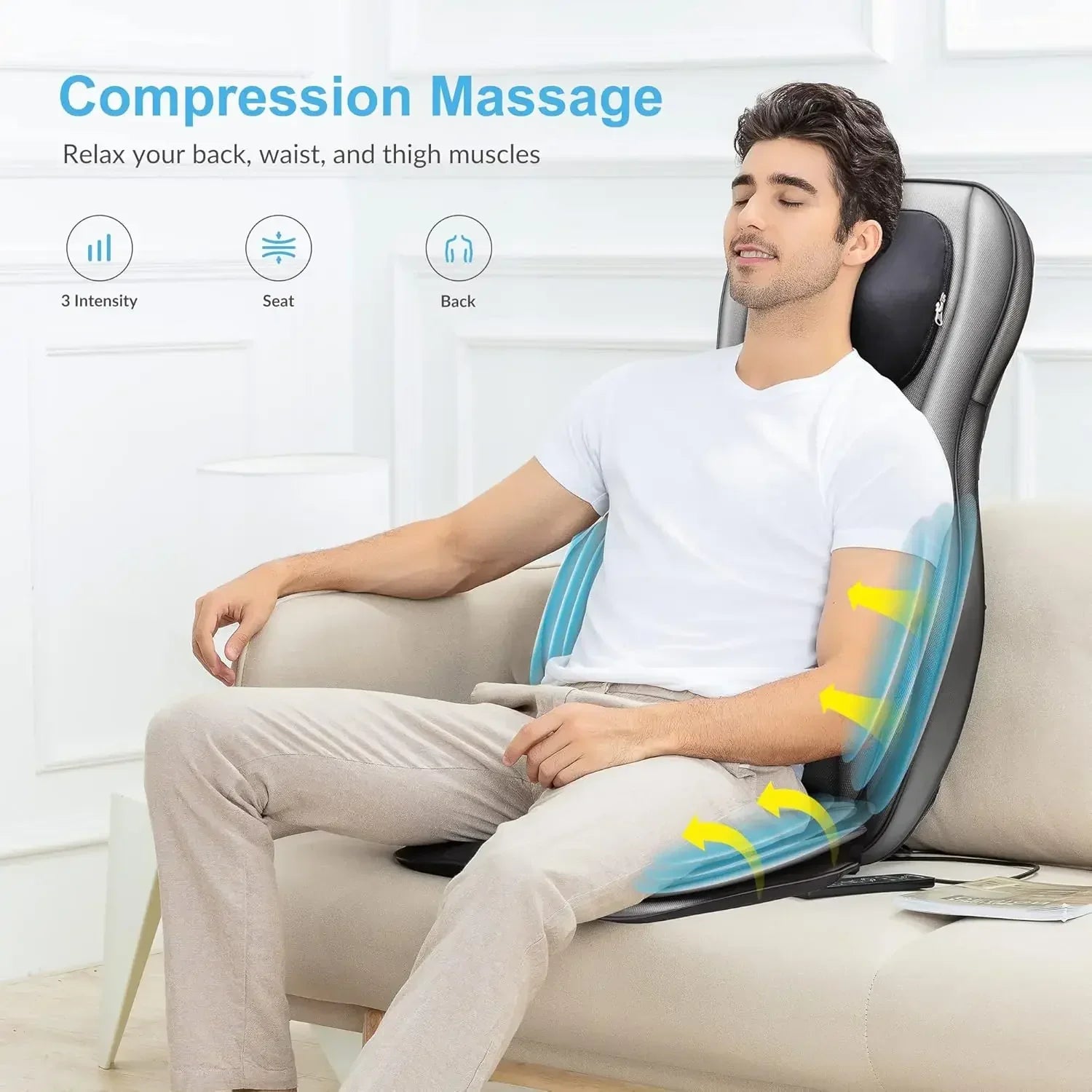 Shiatsu Neck Back Massager with Heat